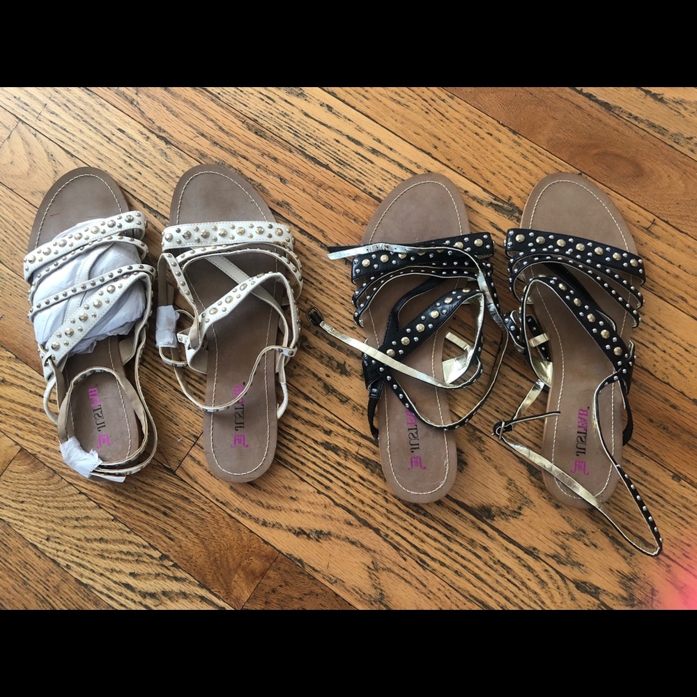 2 justfab sandals